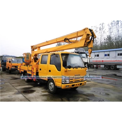 Proveedor de camiones de elevación de cubo ISUZU CAB de 12-30 metros