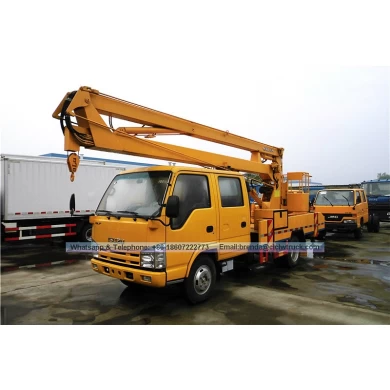 Proveedor de camiones de elevación de cubo ISUZU CAB de 12-30 metros