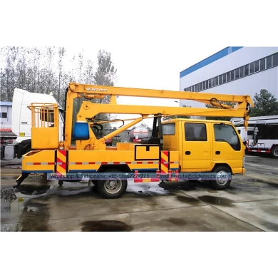 Proveedor de camiones de elevación de cubo ISUZU CAB de 12-30 metros