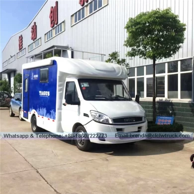 IVECO thương hiệu kem xe tải, xe tải thực phẩm ở dubai