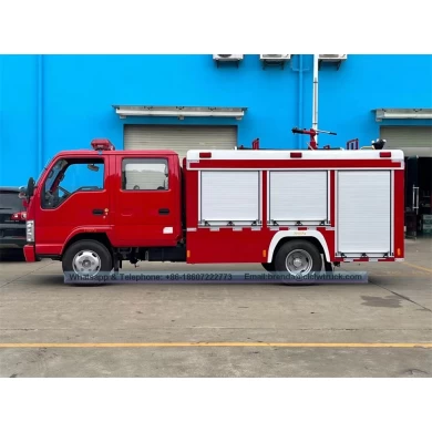Xe cứu hỏa ISUZU 2CBM 2TON 2000L Xe tải xe tăng nước nhỏ để bán nóng