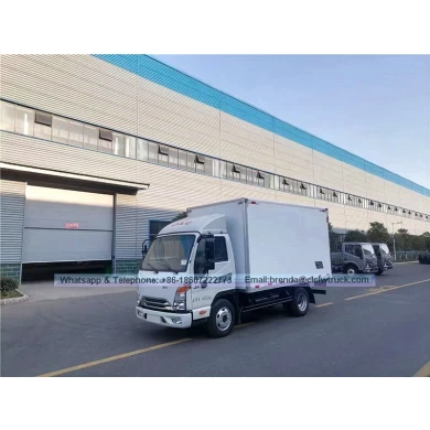 JAC 1-3T Panel aislado mini camión de caja refrigerada
