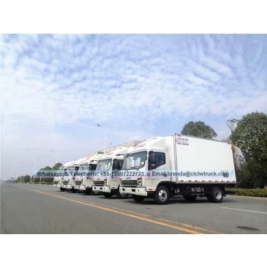 JAC Camion réfrigéré en congélateur de 3-6 tonnes pour le transport de nourriture ou de vaccination