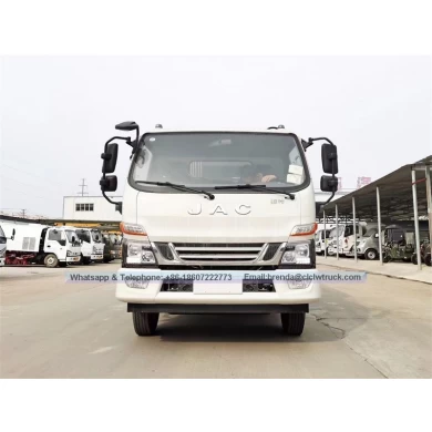JAC 5T压缩垃圾卡车-5M3废物压实机JAC垃圾运输车辆