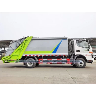JAC 5T压缩垃圾卡车-5M3废物压实机JAC垃圾运输车辆