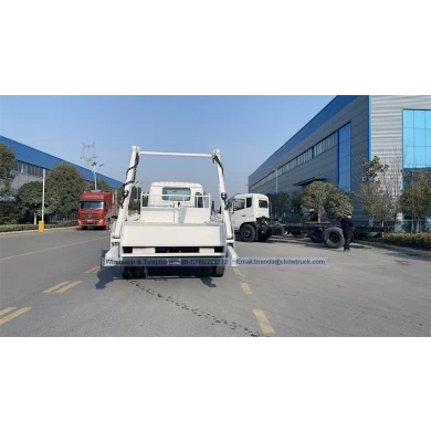 Japan Brand Isuzu Ftr 10cbm Urban Swing arm garbage truck 10tons trash vehicle pric