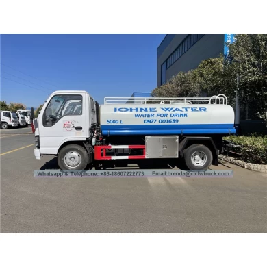 Nhật Bản Isuzu 3000-5000L xe tải vận chuyển nước uống