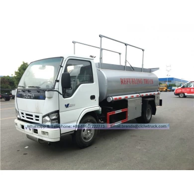 Japón Isuzu 6cbm camión de tanque de combustible /camión de combustible