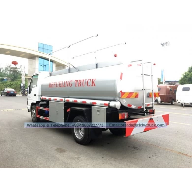 Japón Isuzu 6cbm camión de tanque de combustible /camión de combustible