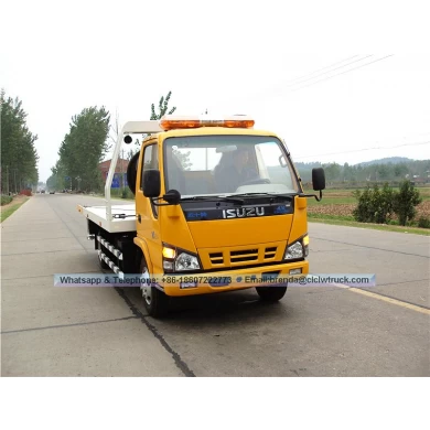 Japón isuzu 3-5ton 600p camión de restricciones de plataforma