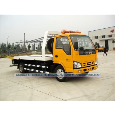 Japón isuzu 3-5ton 600p camión de restricciones de plataforma