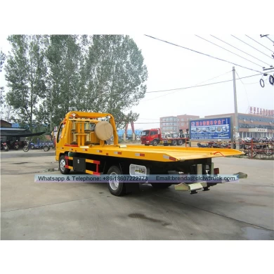 الشاحنة اليابانية Isuzu Tow Truck 5ton ، شاحنة السحب اليابانية للبيع ، Isuzu Flatbed Tower Truck