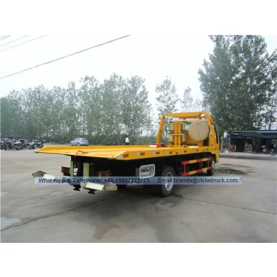 الشاحنة اليابانية Isuzu Tow Truck 5ton ، شاحنة السحب اليابانية للبيع ، Isuzu Flatbed Tower Truck