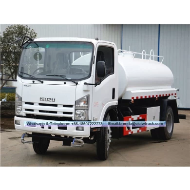 Japonais Isuzu Water Truck 5000liter, 4x2 Japan Isuzu Water Tank Truck, mini fournisseur de camion-réservoir d'eau Japon