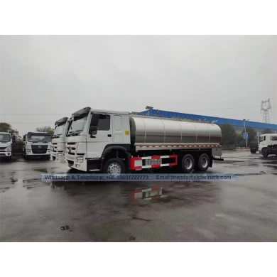 LHD / RHD HOWO 10000L 20000L TRACLE DE TRANSFORMATION DE TRANSFORMATION DE LAT-MAISE 10 CBM 20CBM