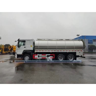 LHD / RHD HOWO 10000L 20000L TRACLE DE TRANSFORMATION DE TRANSFORMATION DE LAT-MAISE 10 CBM 20CBM