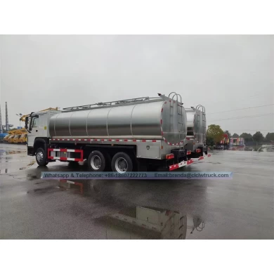LHD / RHD HOWO 10000L 20000L TRACLE DE TRANSFORMATION DE TRANSFORMATION DE LAT-MAISE 10 CBM 20CBM