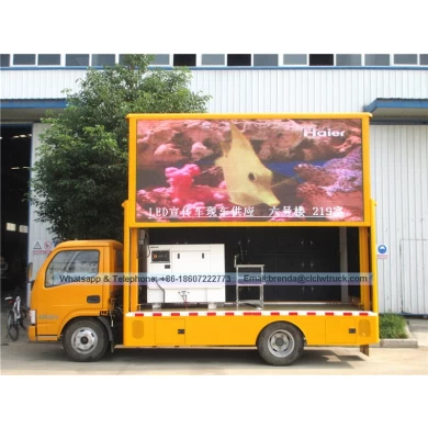 Último camión publicitario LED Mobile DFAC