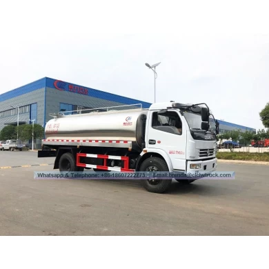 Ổ đĩa trái/tay phải 8000 lít thép không gỉ xe tải chở sữa nhỏ để bán