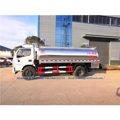 Ổ đĩa trái/tay phải 8000 lít thép không gỉ xe tải chở sữa nhỏ để bán