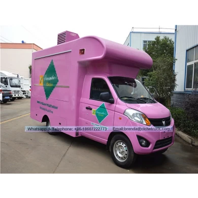 Mobile fast food truck, food truck suppliers in China, ice cream truck