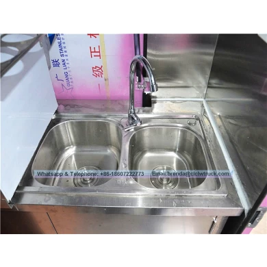 Mobile fast food truck, food truck suppliers in China, ice cream truck