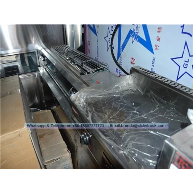 Mobile fast food truck, food truck suppliers in China, ice cream truck