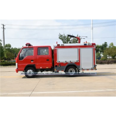 Nouveau fabricant de camions de pompiers ISUZU 4000liter Chine, 4x2 4cbm petit camion de pompiers