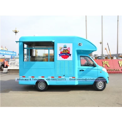 New FOTON food truck suppliers china,ice cream fast food truck supplier for sale