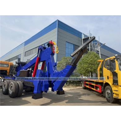 New design integrated 30tons  wrecker truck body rotator wrecker towing truck