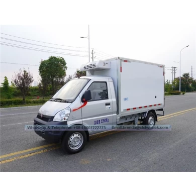 FOTON fournisseur de camion frigorifique Chine, FOTON voiture froid, voiture congélateur 3 tonnes, 4X2 frigorifique cargo