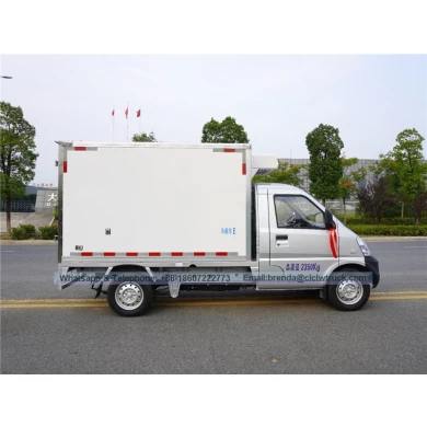 FOTON fournisseur de camion frigorifique Chine, FOTON voiture froid, voiture congélateur 3 tonnes, 4X2 frigorifique cargo