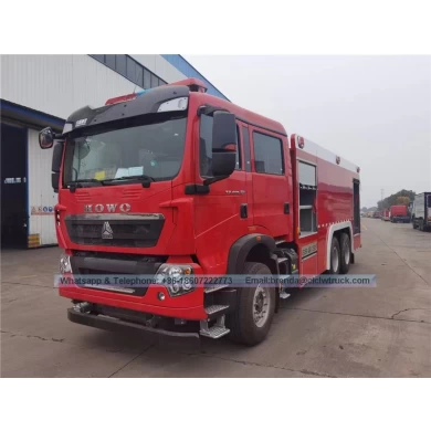 SINOTRUK HOWO 12000liters fire truck manufacturer china,6X4 water tank fire truck supplier