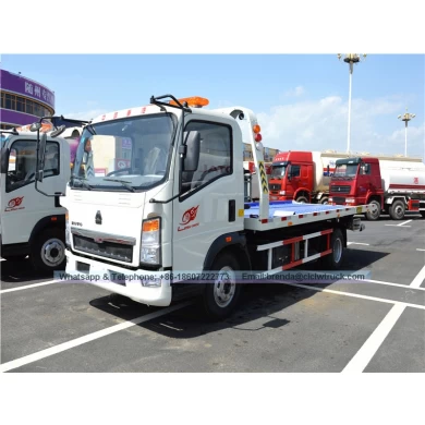 SINOTRUK HOWO 3-5ton road wrecker truck,HOWO 4X2 road wrecker truck supplier