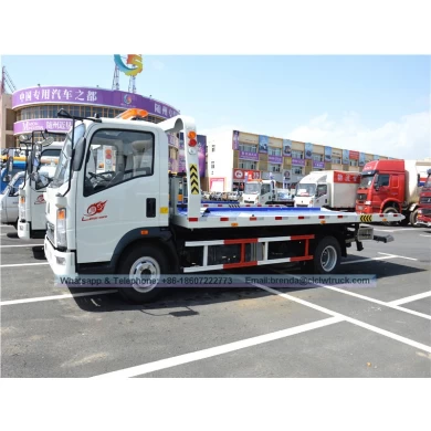 SINOTRUK HOWO 3-5ton road wrecker truck,HOWO 4X2 road wrecker truck supplier