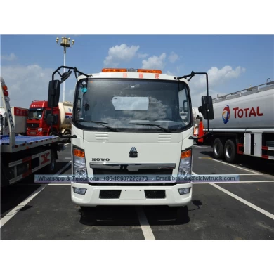 SINOTRUK HOWO 3-5ton road wrecker truck,HOWO 4X2 road wrecker truck supplier