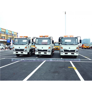 Sinotruk Howo 4ton Wrecker卡车供应商中国，Howo 4x2 Wrecker拖车出售