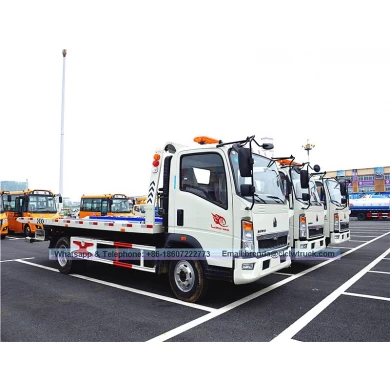 Sinotruk Howo 4ton Wrecker卡车供应商中国，Howo 4x2 Wrecker拖车出售