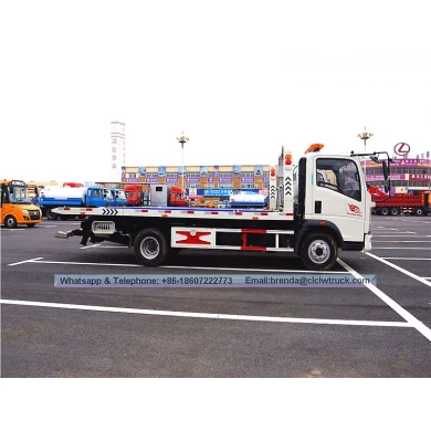 Sinotruk Howo 4ton Wrecker卡车供应商中国，Howo 4x2 Wrecker拖车出售