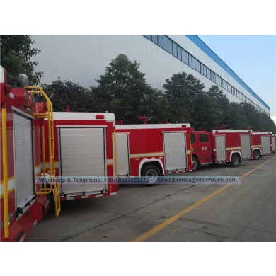 Sinotruk howo 4x2 6000 litro camión de bomberos
