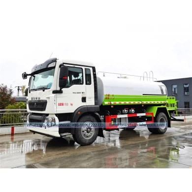 Sinotruk Howo 4x2 2200 galón 10000 litros de agua camión de tanque de agua