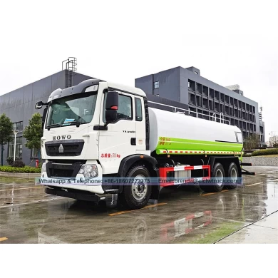 Sinotruk Howo 6x4 4400 Gal 20000 litros de agua de agua