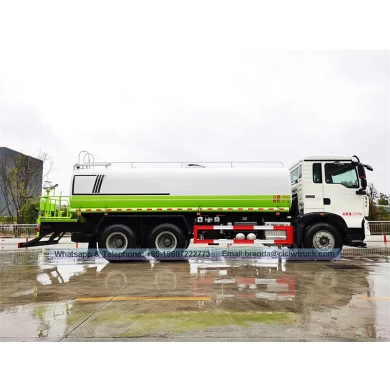 Sinotruk Howo 6x4 4400 Gal 20000 litros de agua de agua