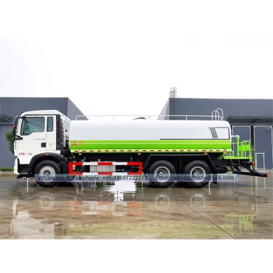 Sinotruk Howo 6x4 4400 Gal 20000 litros de agua de agua