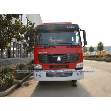 Sinotruk Howo Fire Truck 8000liters, Howo 4x2 Fire Truck Manufacturer China, Fire Truck fournisseur China