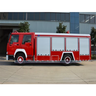 Sinotruk Howo Fire Truck 8000liters, Howo 4x2 Fire Truck Manufacturer China, Fire Truck fournisseur China