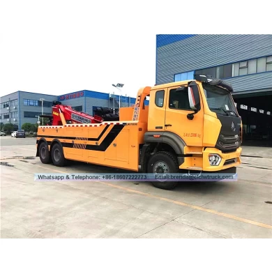 Sinotruk Howo Tow Truck 16ton, 6x4 Tow Truck Nhà cung cấp Nhà cung cấp Trung Quốc