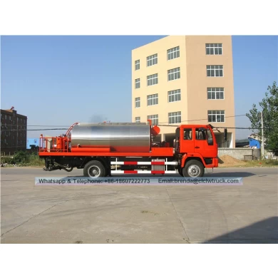 Camión de tanque de distribución de asfalto sinotruck, camión distribuidor de betún de 8000 litros