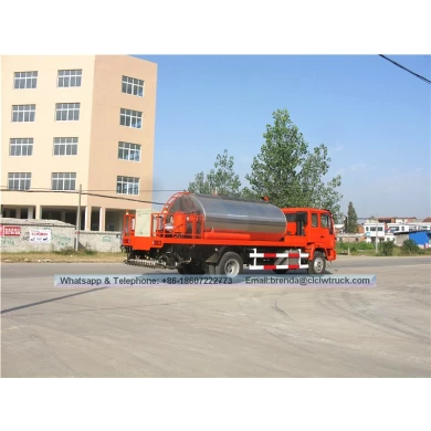 Camión de tanque de distribución de asfalto sinotruck, camión distribuidor de betún de 8000 litros