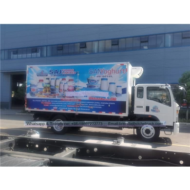 Sinotruk Howo refrigerated truck- freezer refrigerated truck-HOWO refrigerator truck supplier China-refrigerator cargo truck 7 tons-4X2 refrigerator cargo  truck